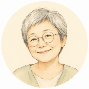 ブログ運営者konivoyageのプロフィールイラスト